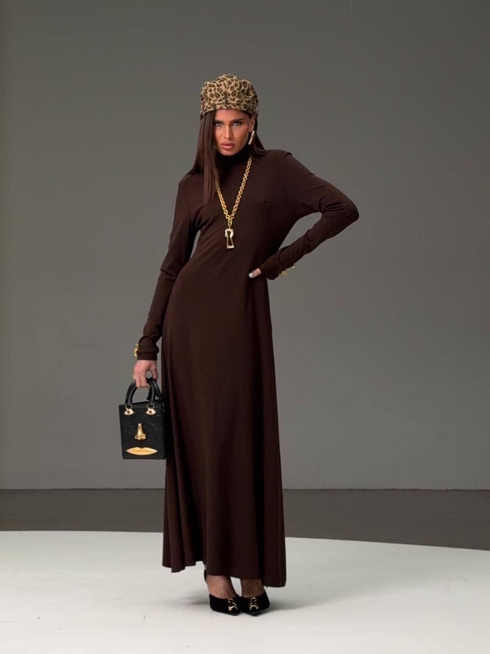 трикотажное платье,мода мод,высокая мода,платье длинное