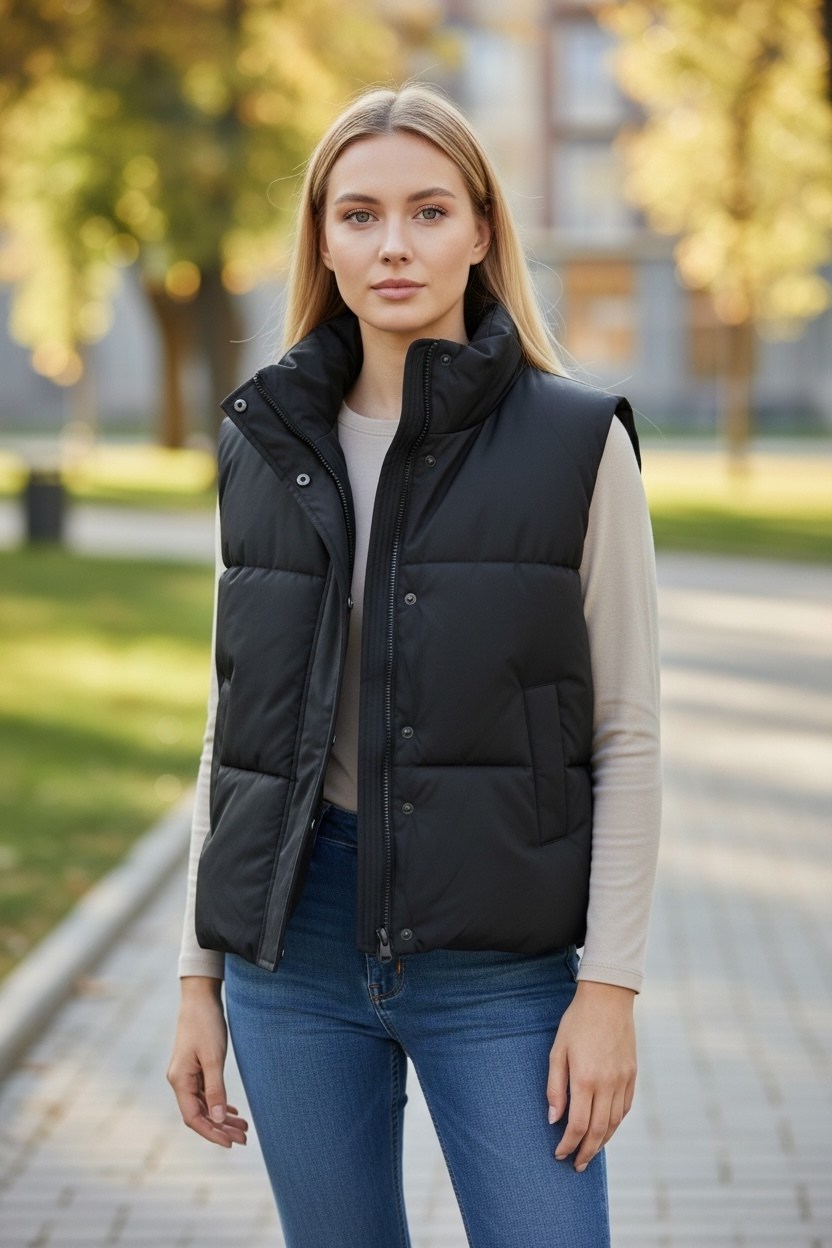 жилетка женская,жилет утепленный женский,женский жилет,жилет безрукавка,жилет