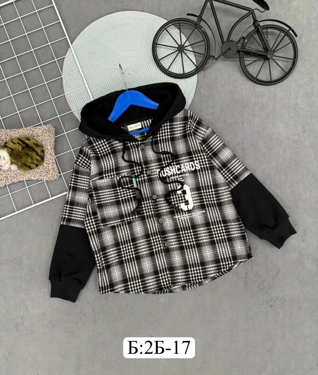 рубашка для мальчика,рубашка с капюшоном,рубашка с капюшоном для мальчика,детская рубашка,рубашка в клетку с капюшоном