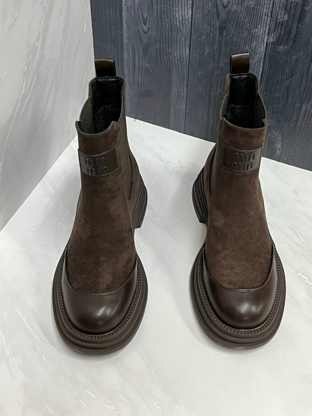 замшевые ботинки челси medicine коричневый,,челси ботинки reversal размер 37 коричневый,женские ботинки-челси,замшевые ботинки