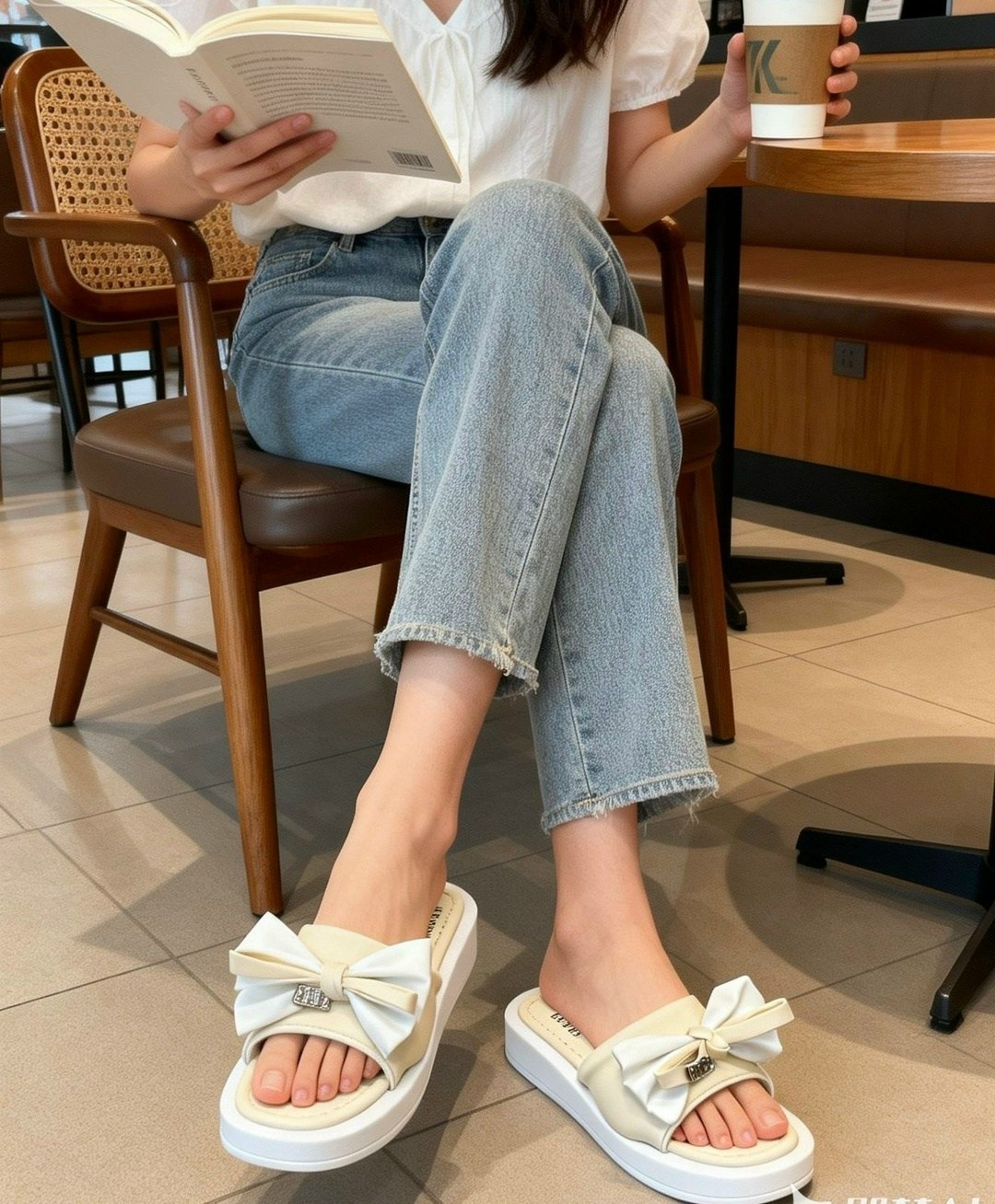 тапочки модные,шлепанцы с бантами,женские шлепанцы,модные шлепанцы,шлепанцы на плоской подошве