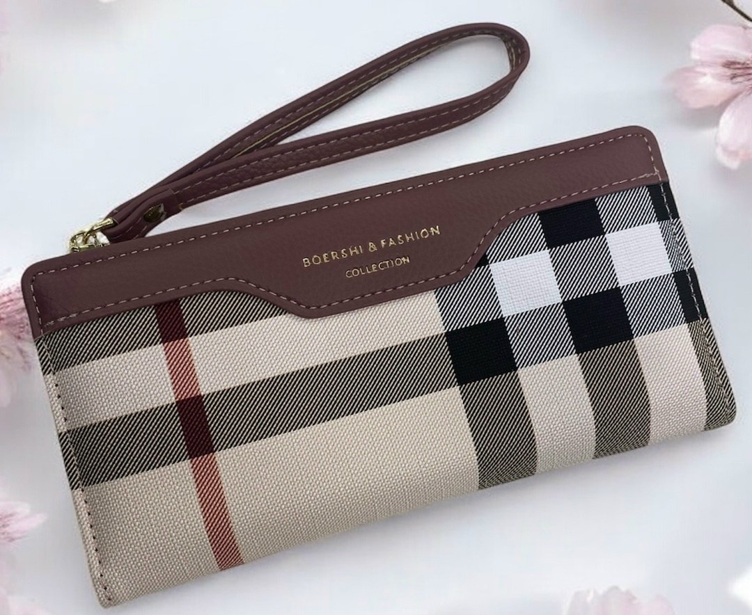 женские кошельки,кошелек burberry,молодежный кошелек,кошелёк большой,кошельки и портмоне