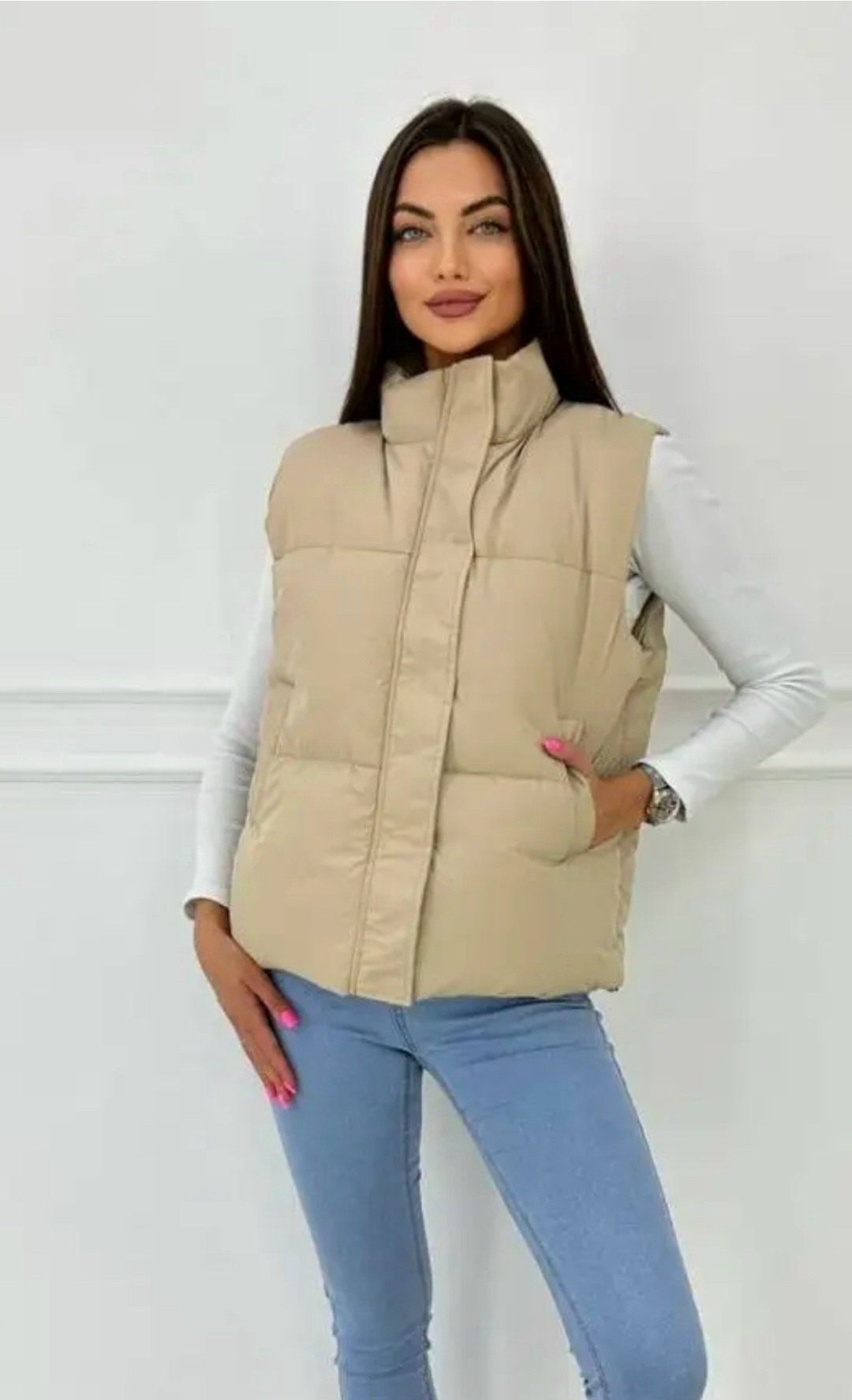 жилетка женская,жилет женский,жилет женский утепленный балоневый стеганый без капюшона abm fashion,жилет,утепленный женский жилет