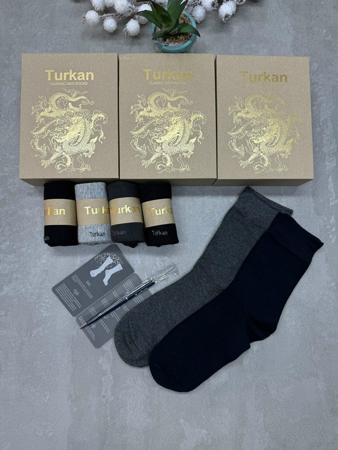 носки turkan мужские,мужские носки turkan в подарочной коробке,носки мужские набор,подарочный набор носки мужские,носки мужские подарочные