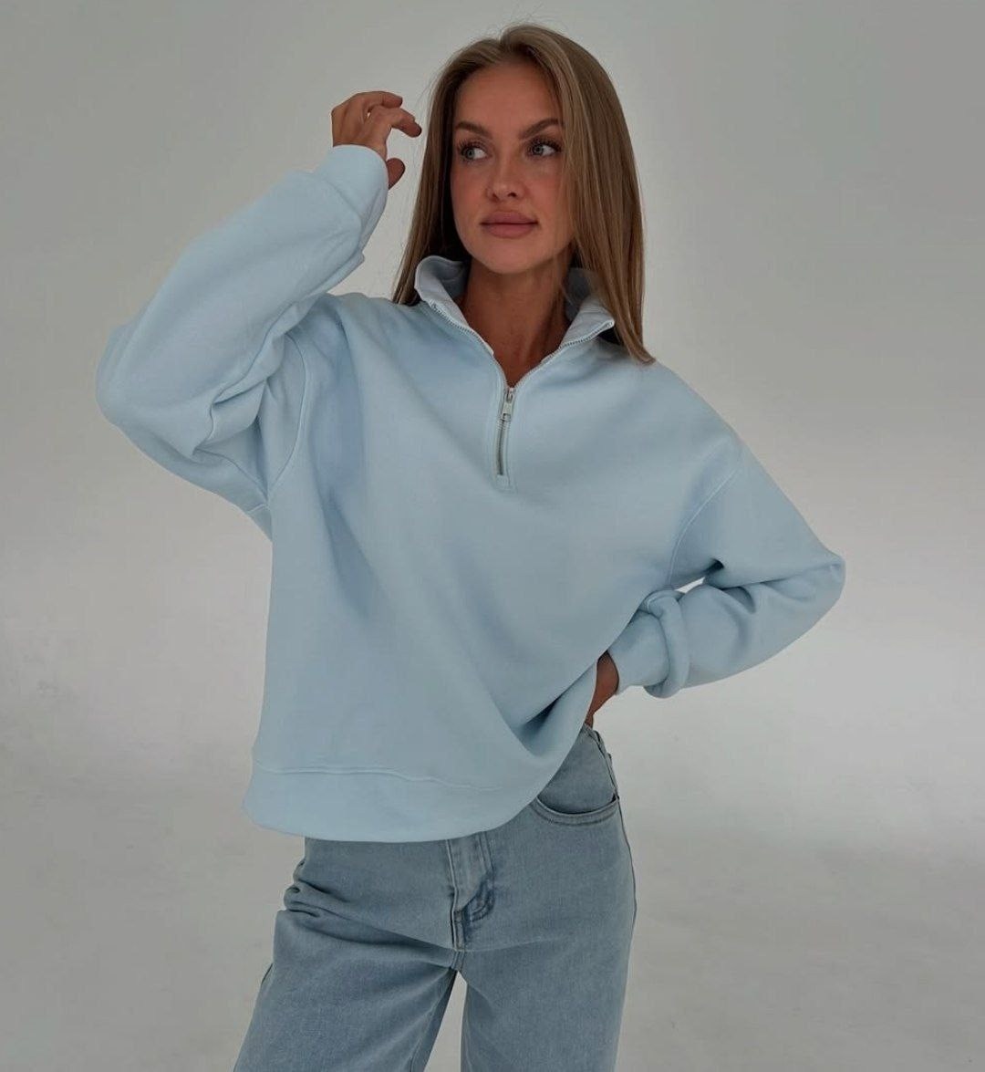 толстовка с молнией,теплый свитшот с воротником на молнии artwear brand,толстовка,толстовка оверсайз,толстовка женская