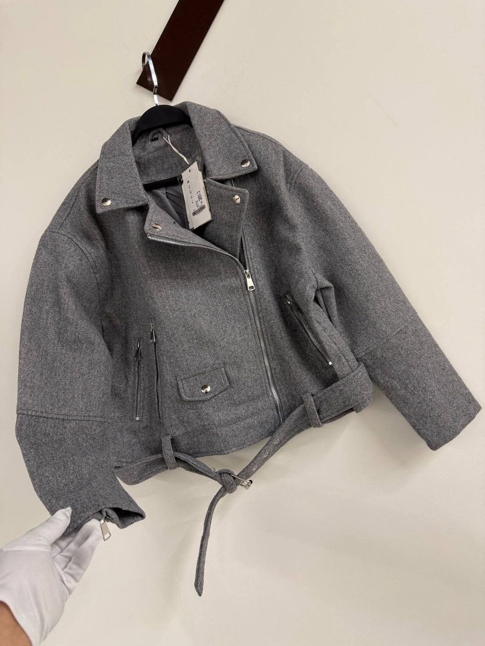 куртка косуха кашемировая,верхняя одежда - косуха из пальтовой ткани арт. 11933666,косуха оверсайз шерстяная куртка осенняя distore цвет серый,куртка косуха из драпа пальтового материала yanalis 21768