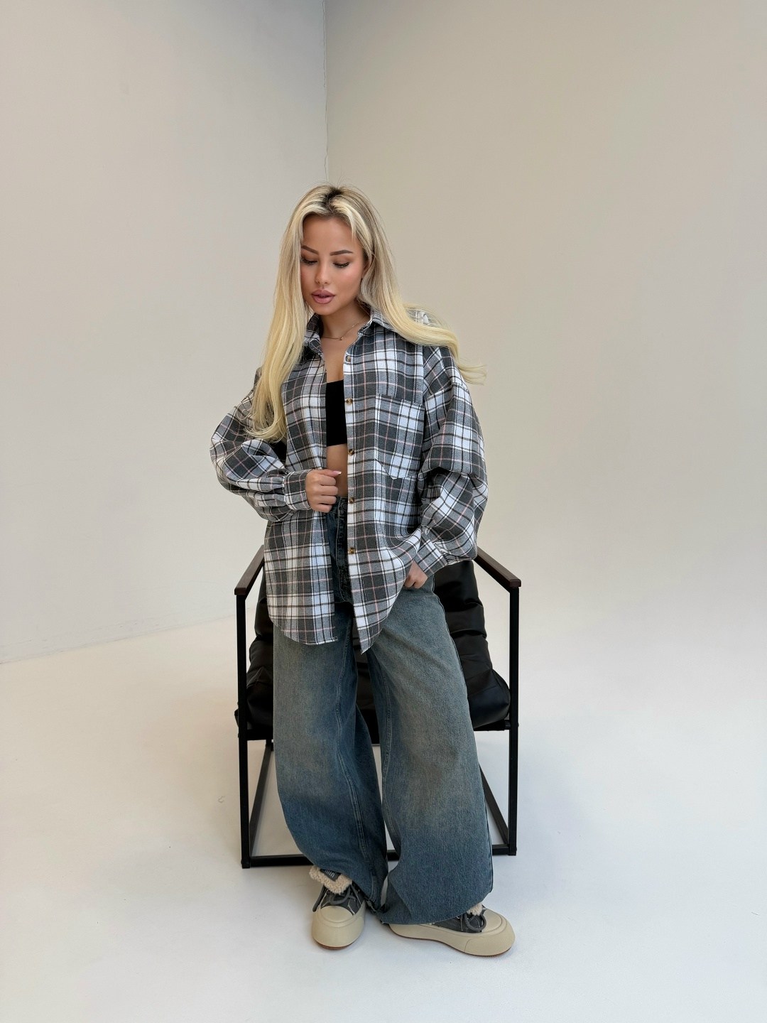 рубашка в клетку оверсайз удлиненная 2e_brand,рубашка в клетку оверсайз удлиненная,рубашка женская в клетку оверсайз,рубашка в клетку оверсайз на кнопках,рубашка в клетку оверсайз удлиненная mono vy