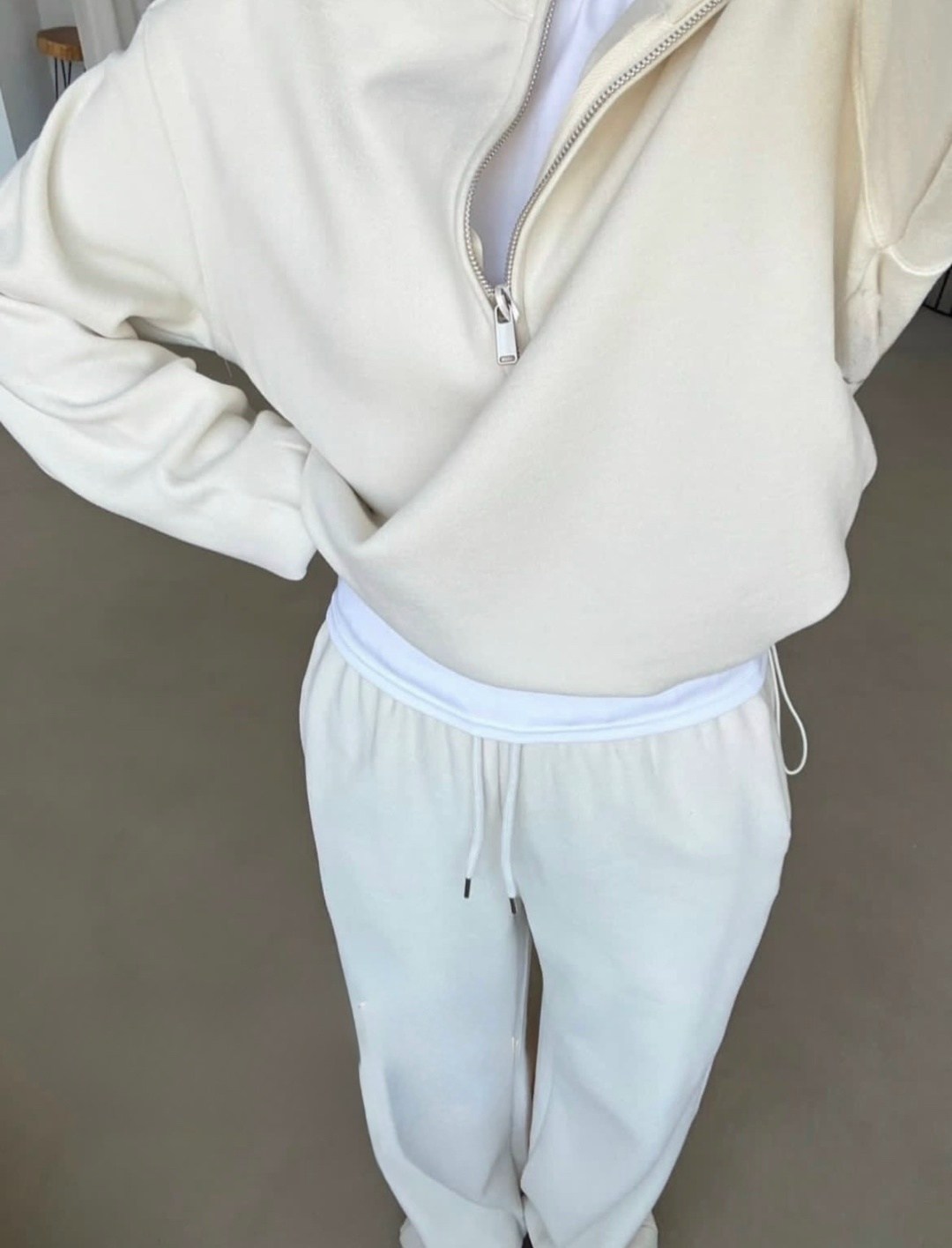 спортивный костюм,спортивный костюм женский,костюм с флисом,флисовый костюм женский,брюки свободные 12 storeez темно-синий