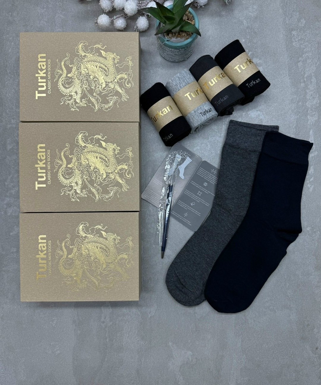 носки turkan мужские,мужские носки turkan в подарочной коробке,носки мужские набор,подарочный набор носки мужские,носки мужские подарочные