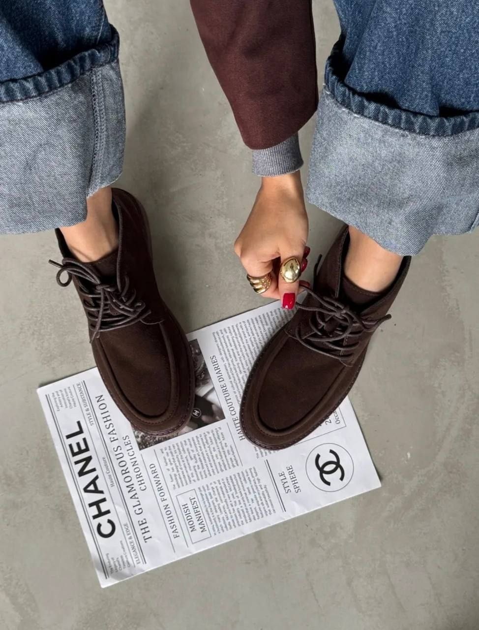 ,ботинки замшевые,ботинки дезерты tendance размер 35 темно-коричневый,ботинки женские,обуви