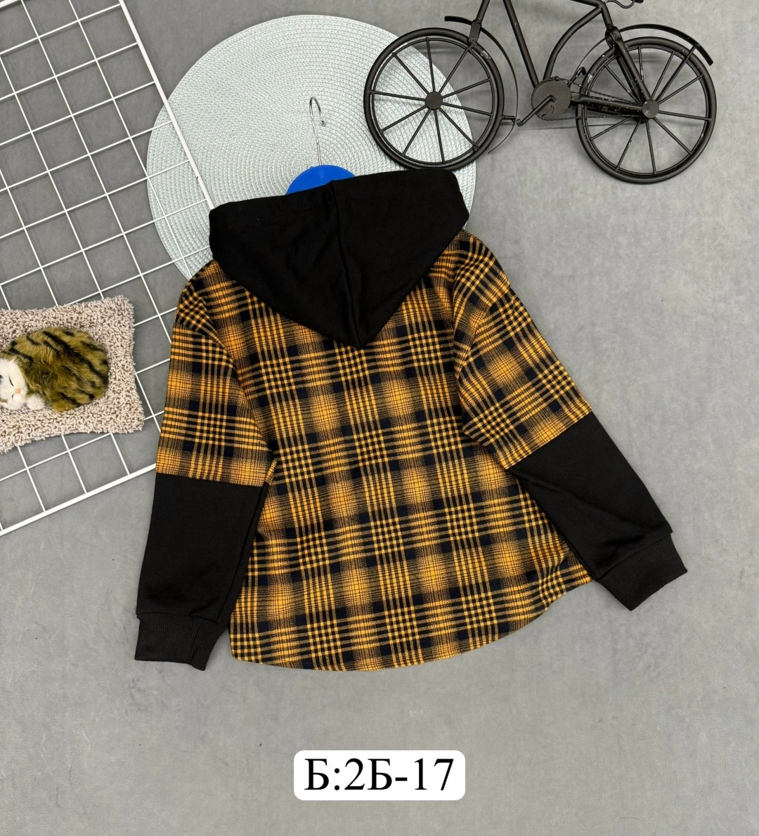 рубашка для мальчика,рубашка с капюшоном,рубашка с капюшоном для мальчика,детская рубашка,рубашка в клетку с капюшоном