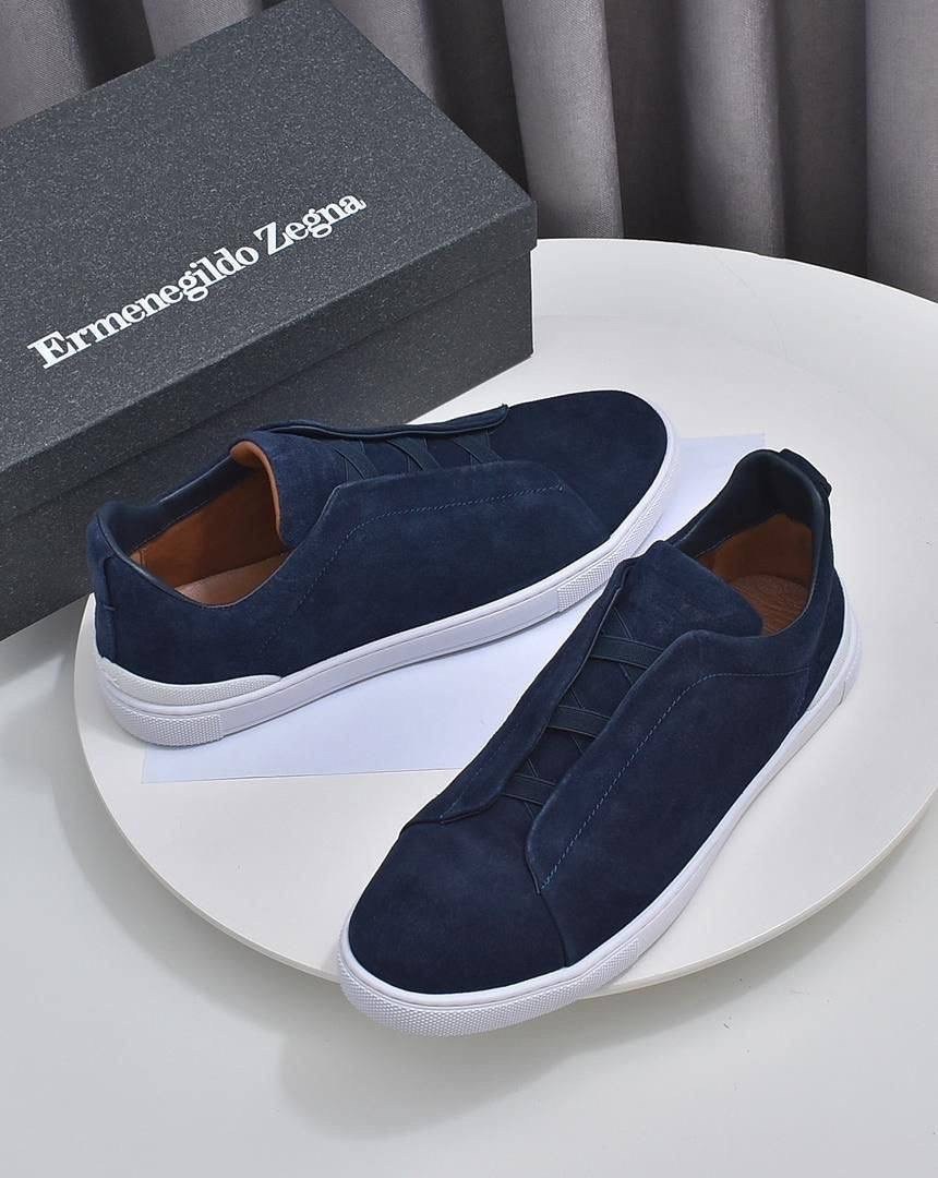 мужские замшевые кеды ermenegildo zegna 2026 синие с белой подошвой,мужские кроссовки ermenegildo zegna triple stitch navy,кеды замшевые синие ermanegilo zegna,zegna мужские кроссовки triple stitch -