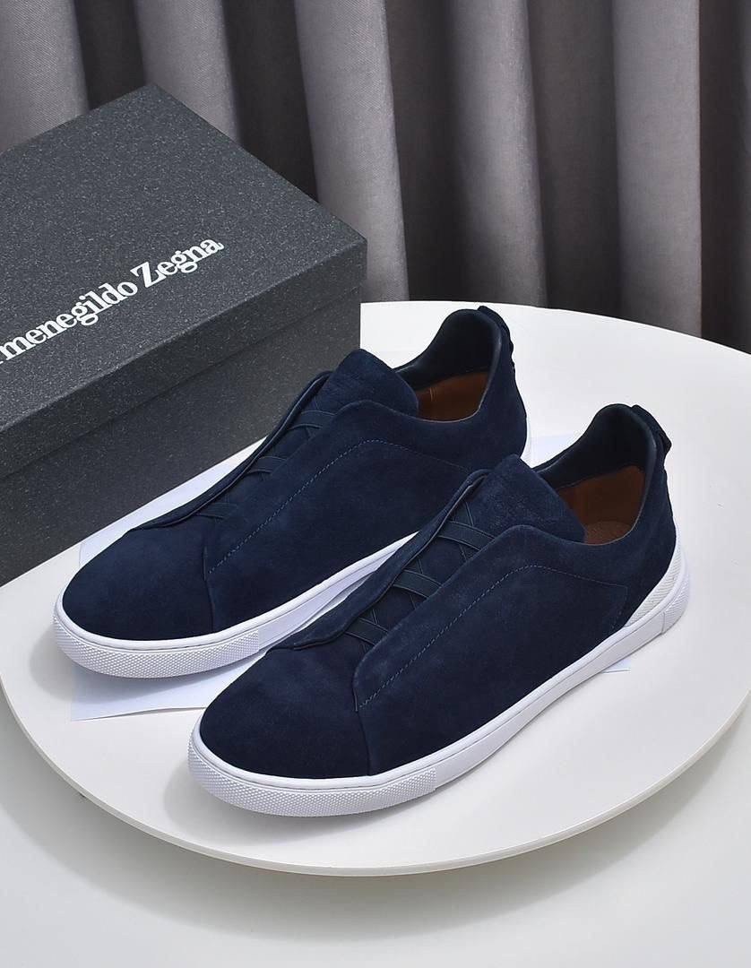 мужские замшевые кеды ermenegildo zegna 2026 синие с белой подошвой,мужские кроссовки ermenegildo zegna triple stitch navy,кеды замшевые синие ermanegilo zegna,zegna мужские кроссовки triple stitch -