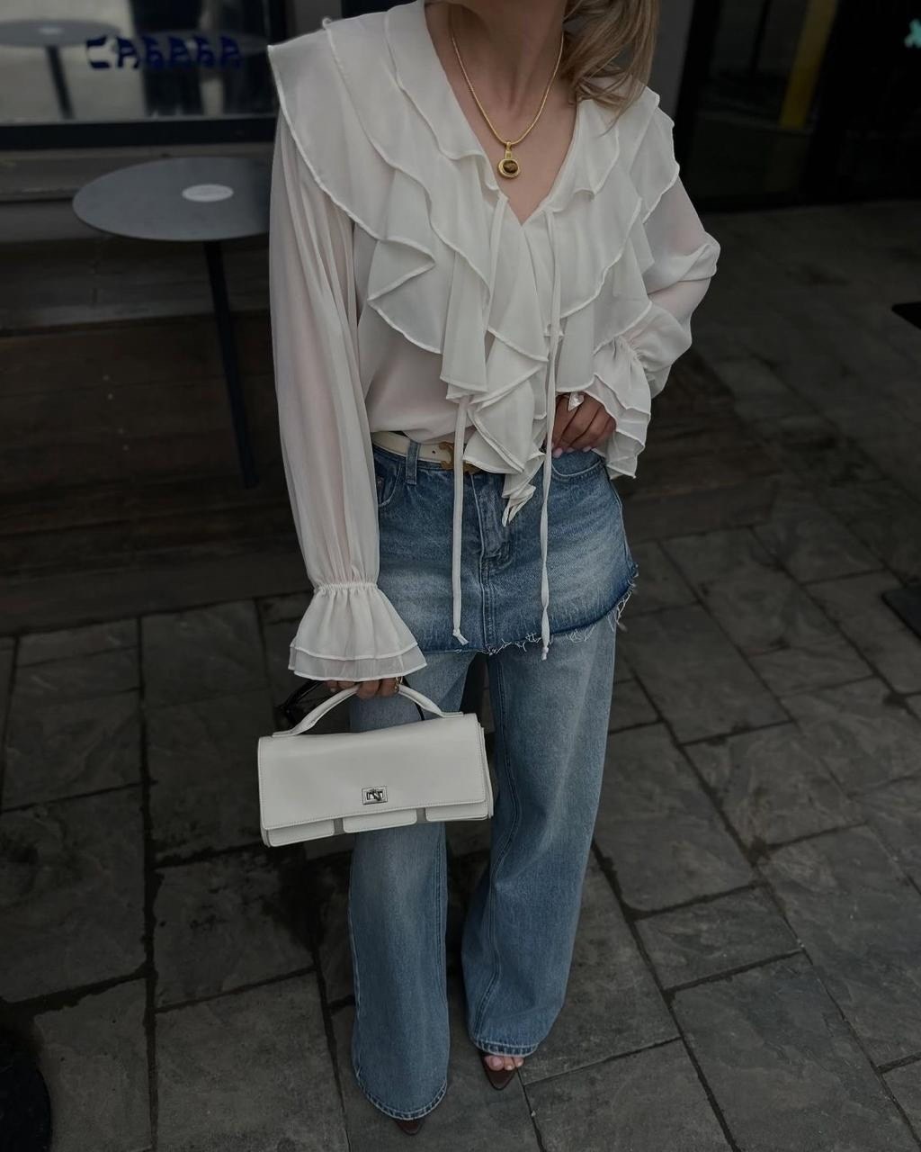 блузка элегантная,модная блузка,женская блузка,блузка с рюшами,блузка с рюшами и воланами