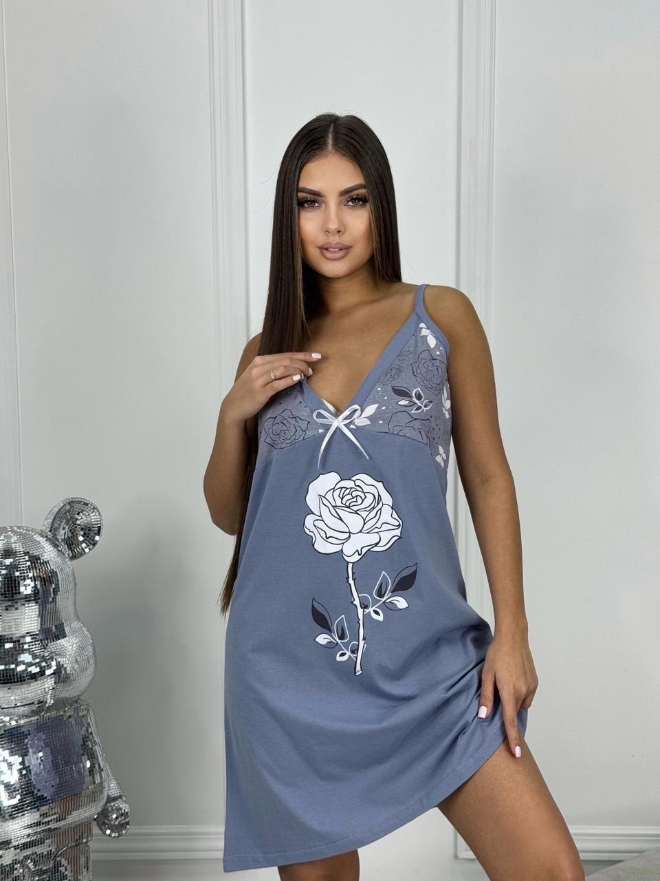 халат и сорочка в роддом для беременных и кормящих fashion margo цвет какао,халат и сорочка в роддом для беременных и кормящих fashion margo,комплект для кормящих мам fashion margo для беременных разм