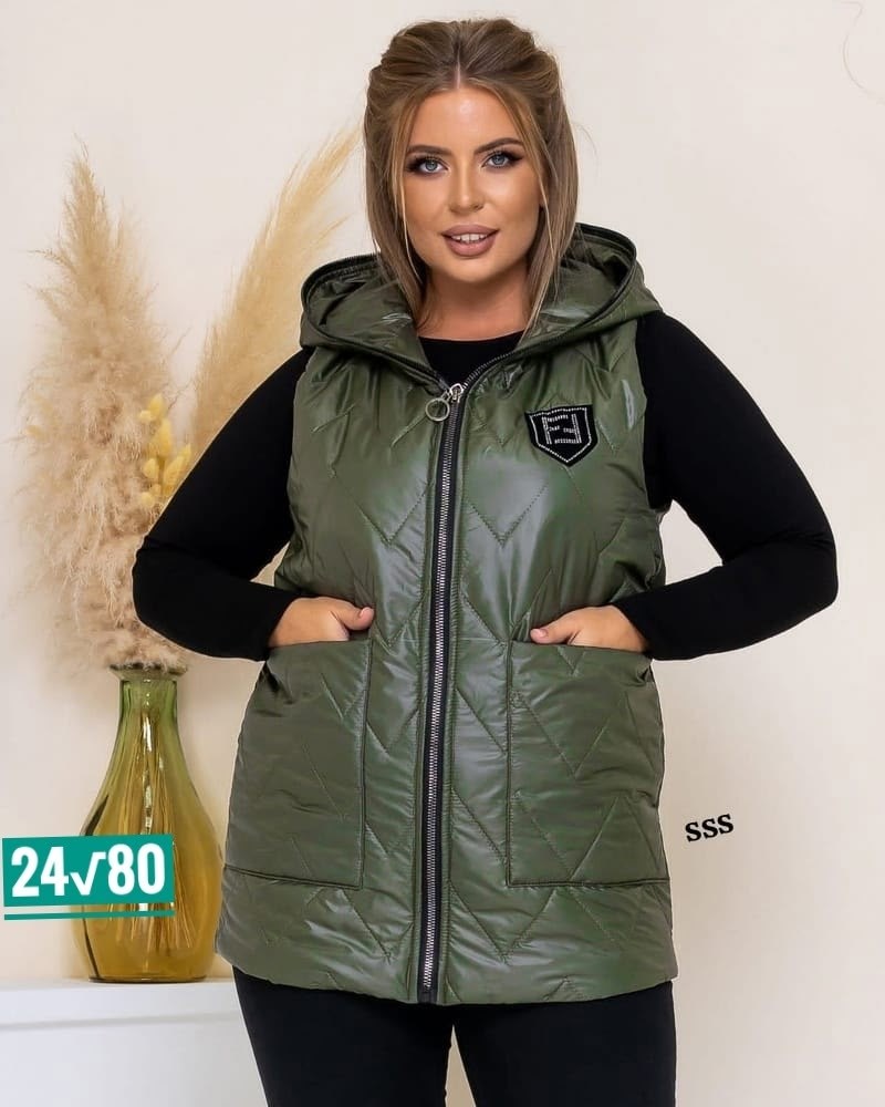 женская жилетка больших размеров,жилетка женская,жилетка из плащевки женская,жилет для женщин больших размеров,жилетка женская демисезонная