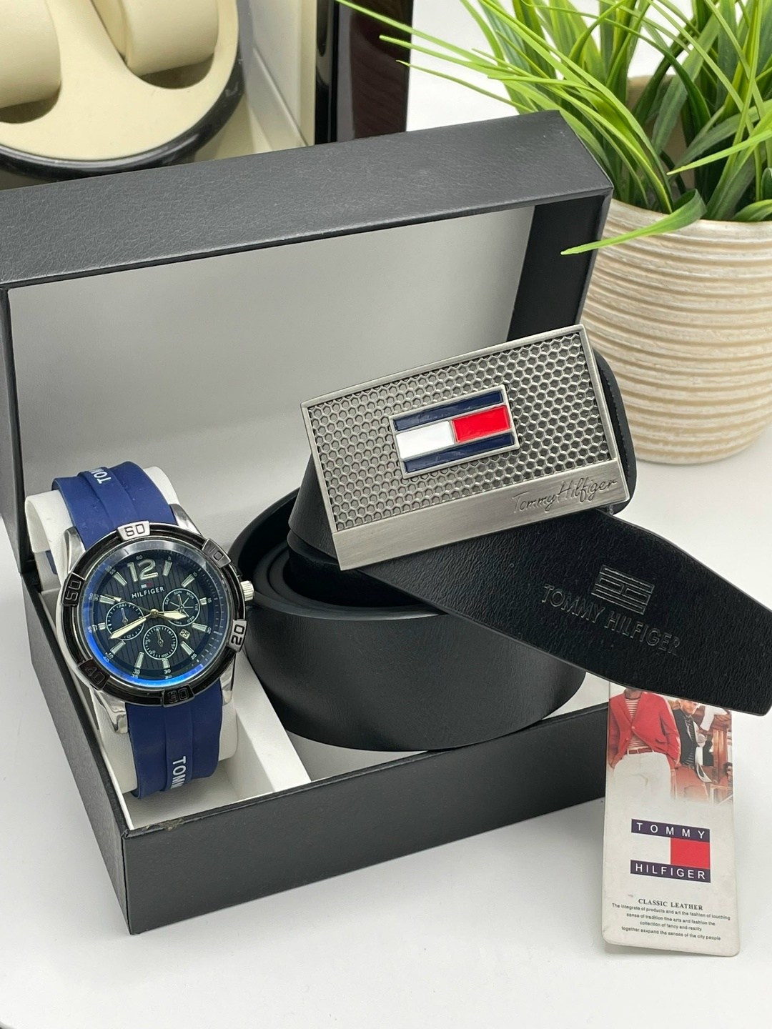 подарочный набор tommy hilfiger,подарочный набор tommy hilfiger мужской,подарочные мужские наборы,набор часы,мужские наборы подарочные часы и ремень