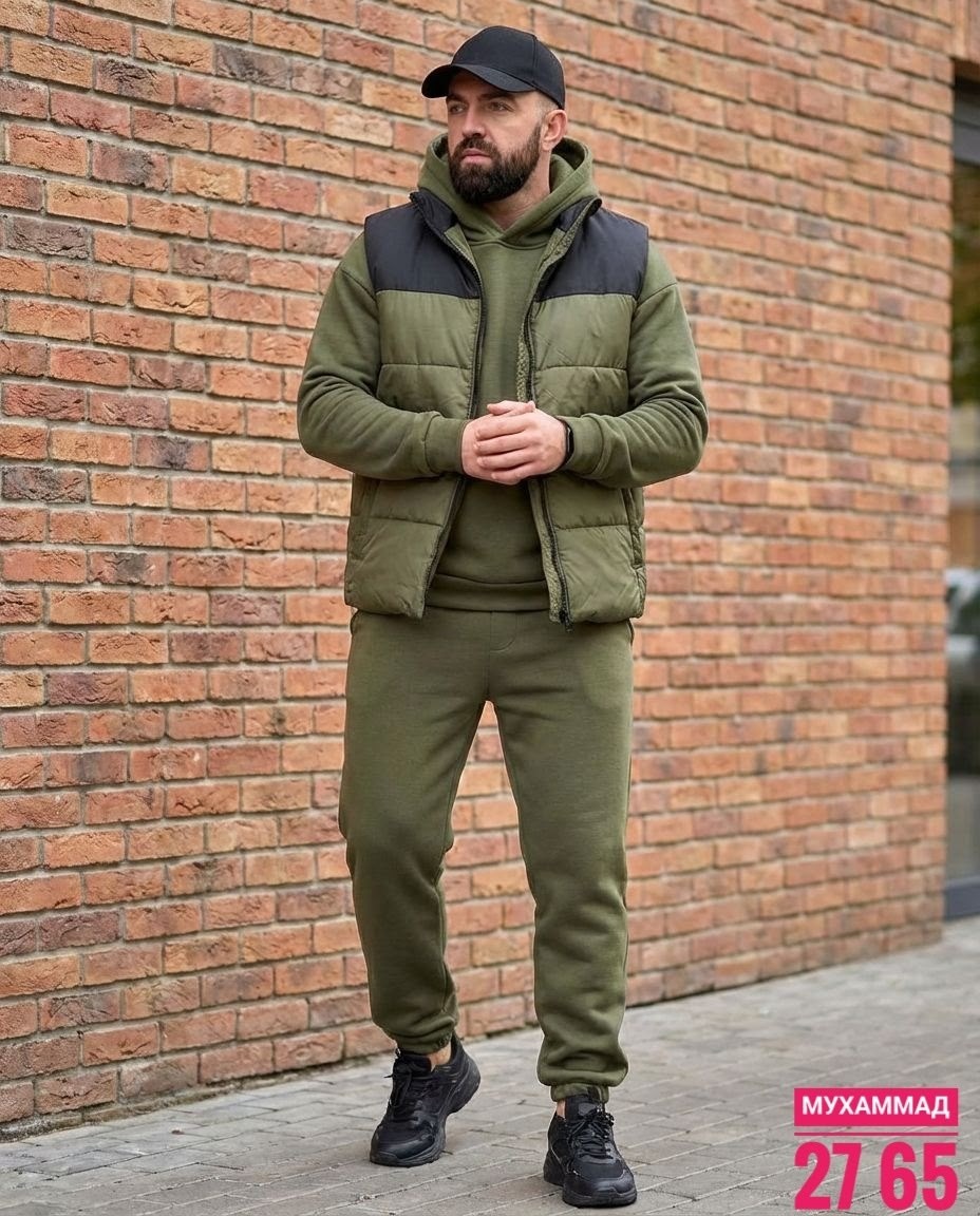 спортивный костюм тройка с жилеткой,мужской теплый спортивный костюм на флисе с жилетом,спортивный костюм с жилеткой теплый на флисе мужской больших размеров серый,костюм спортивный мужской,костюм тро