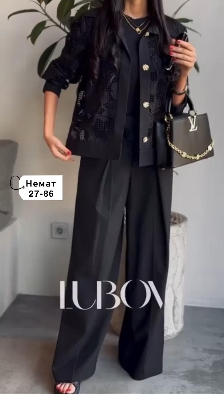 костюм женский брючный,костюм кроп-жакет+ брюки палаццо,брючный костюм тройка женский,женский костюм двойка,женские костюмы