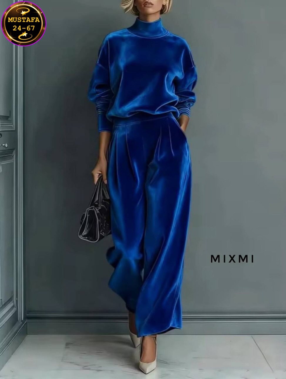 велюровый костюм женский,костюм из велюра на футере,костюм из велюра,женский велюровый костюм оверсайз happyfox,брючный костюм eola 2950 серый