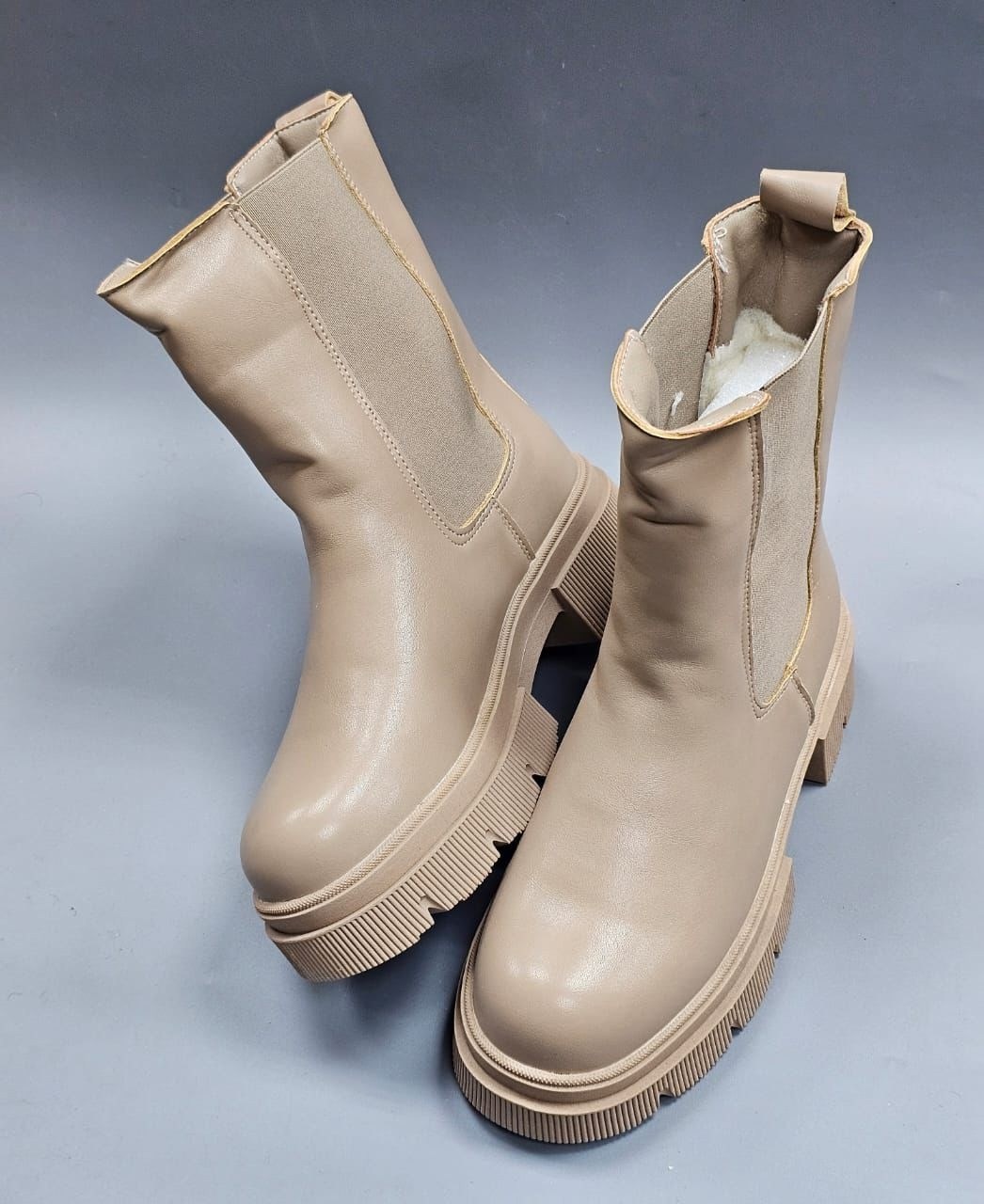 ,ботинки бежевые,ботинки женские,ботинки женские челси,женская