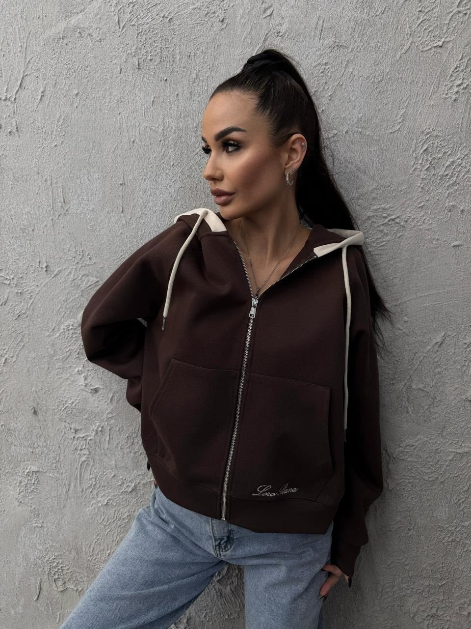 толстовка женская,толстовка флис,толстовка спортивная теплая на молнии fashion_ellie,кофта женская,свитшот женская