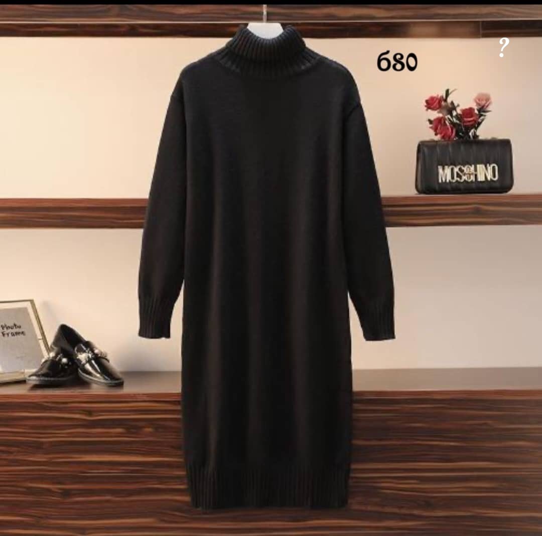 платье кашемир с воротником длинное,вязаное платье свитер,sentubila шерстяное платье-свитер с высоким воротником,длинный свитер,зара платье трикотажное миди