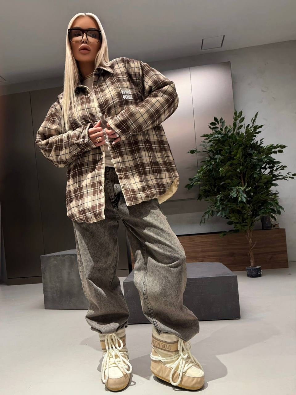 рубашка в клетку летняя оверсайз lee uliana,рубашка классическая в клетку оверсайз la fashion,рубашка в клетку оверсайз lee uliana,рубашка в клетку оверсайз женская,рубашка коричневая в клетку оверсай