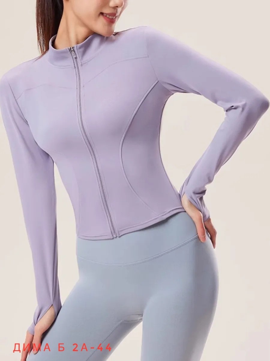 бесшовный кроп-топ рашгард с длинным рукавом на молнии,женская кофта,спортивная кофта,спортивная кофта женская на молнии,спортивная кофта на молнии обтягивающая acizsline 193044388