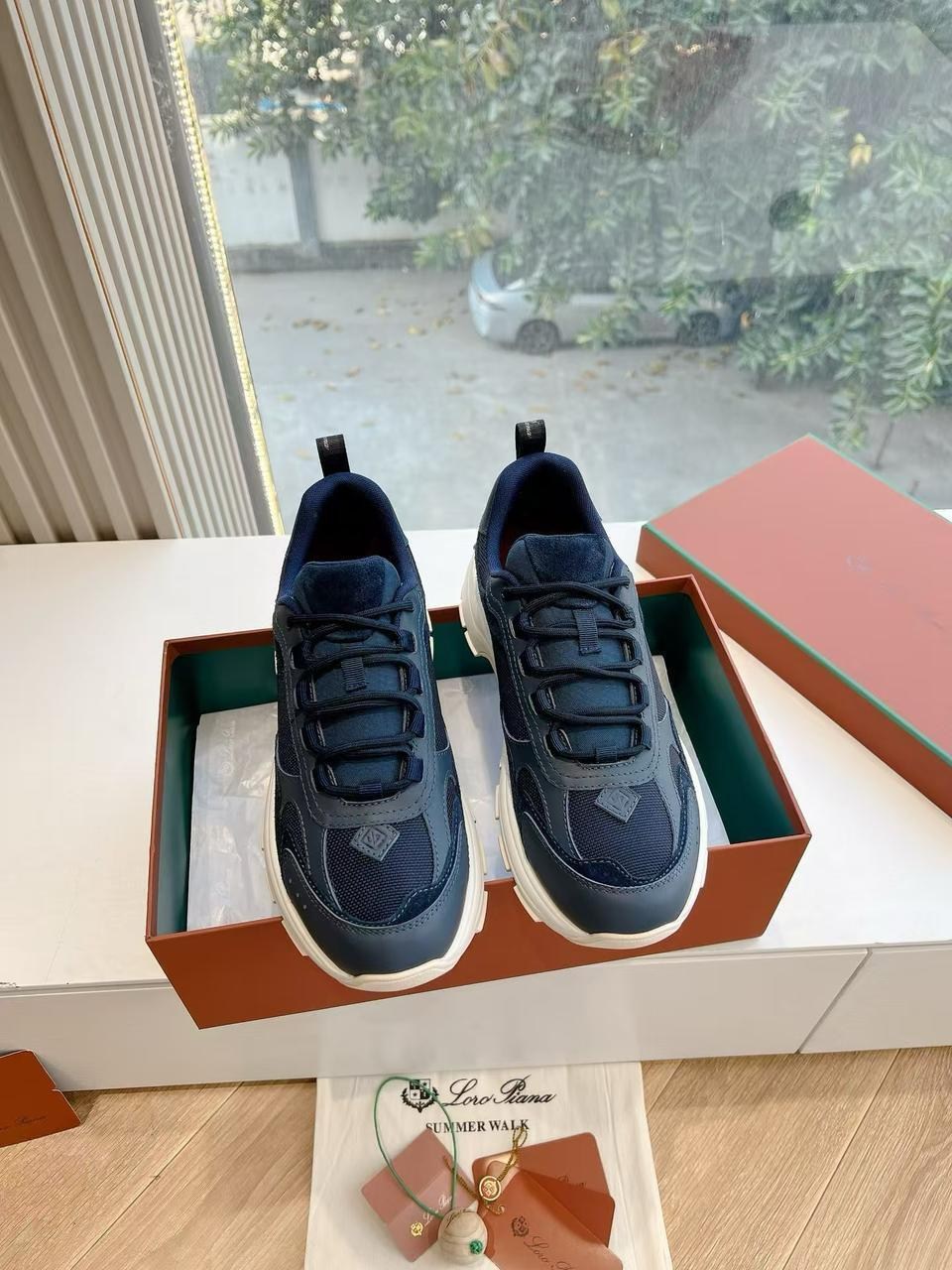 кроссовки loro piana,комбинированные кроссовки loro piana,кроссовки premium,комбинированные кроссовки,