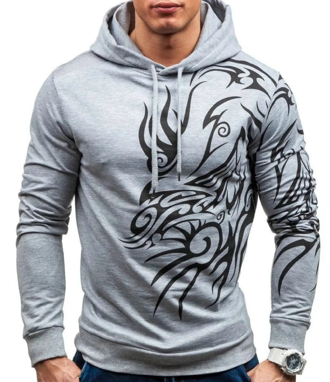 толстовки мужские модные,мужская толстовка,толстовка в стиле,мужская толстовка с капюшоном,кофта с драконом мужская