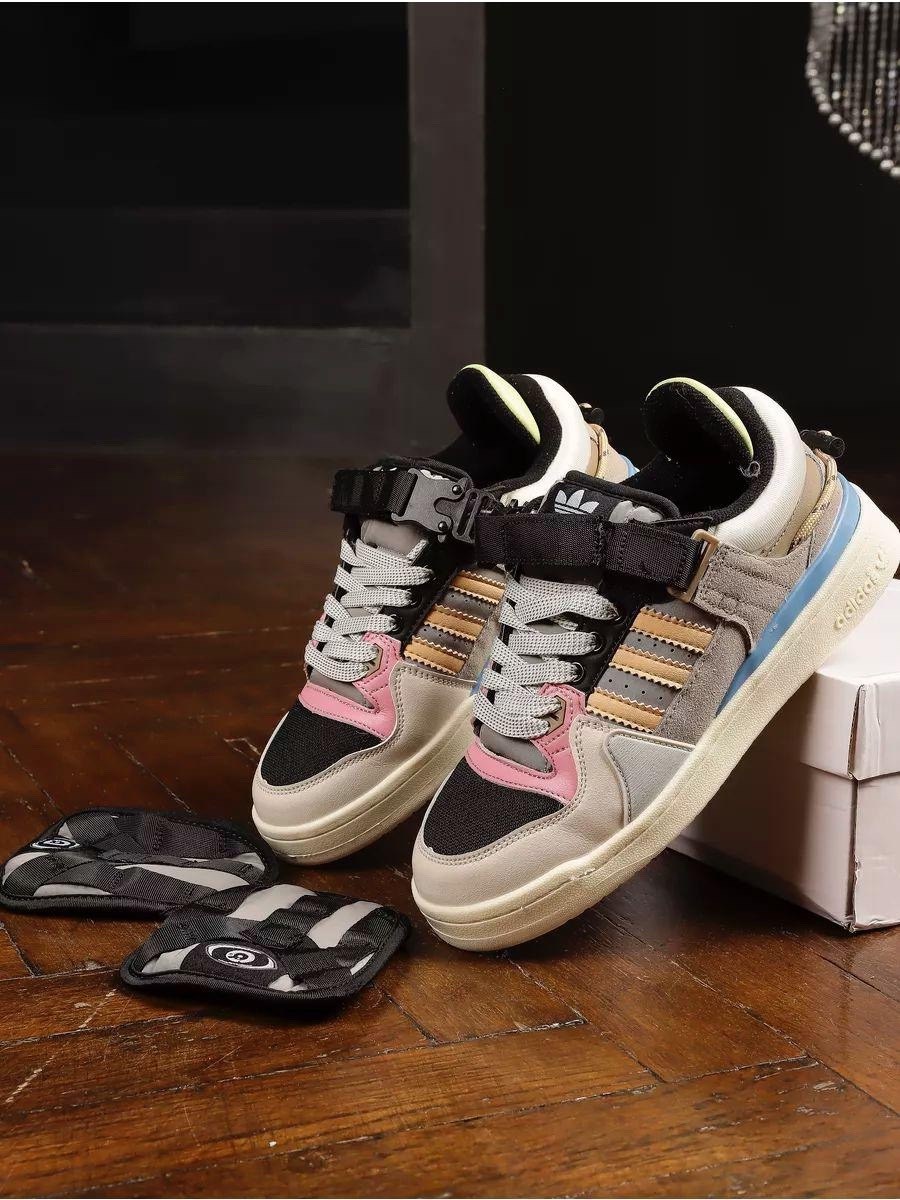 кроссовки adidas forum low bad bunny,adidas forum low bad bunny белые,adidas bad bunny белые,кроссовки adidas bad bunny,bad bunny x adidas