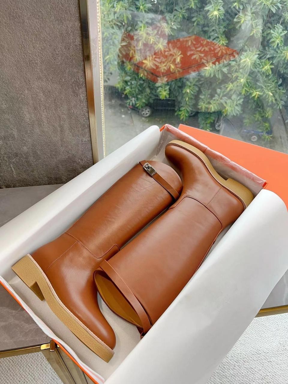 hermes женские кожаные сапоги premium black,сапоги hermes,сапоги эрмес,женские сапоги hermes,женские кожаные сапоги hermes коричневые с пряжкой