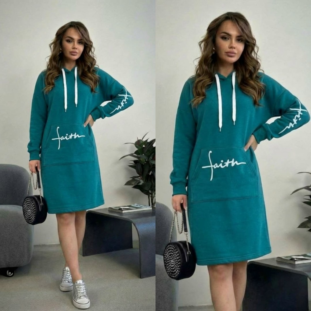 спортивное платье,спортивное платье женское,платье женское,платье спортивное трикотажное,платье с капюшоном