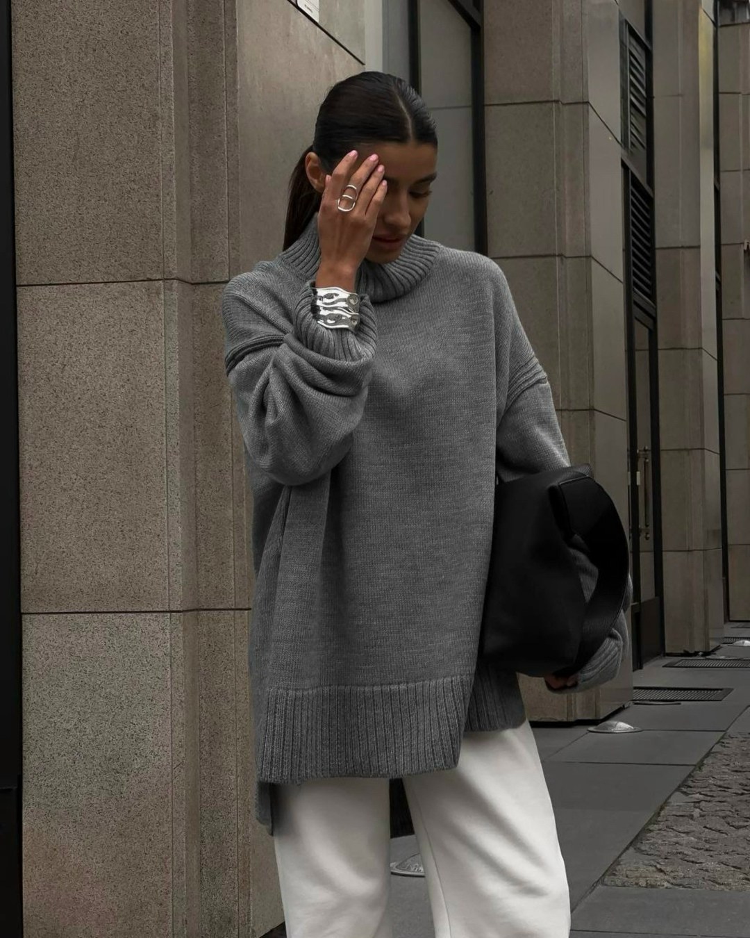 свитер оверсайз,свитер в стиле оверсайз,свитер с горлом оверсайз теплый,свитер с горлом длинный оверсайз,свитер оверсайз usmon style