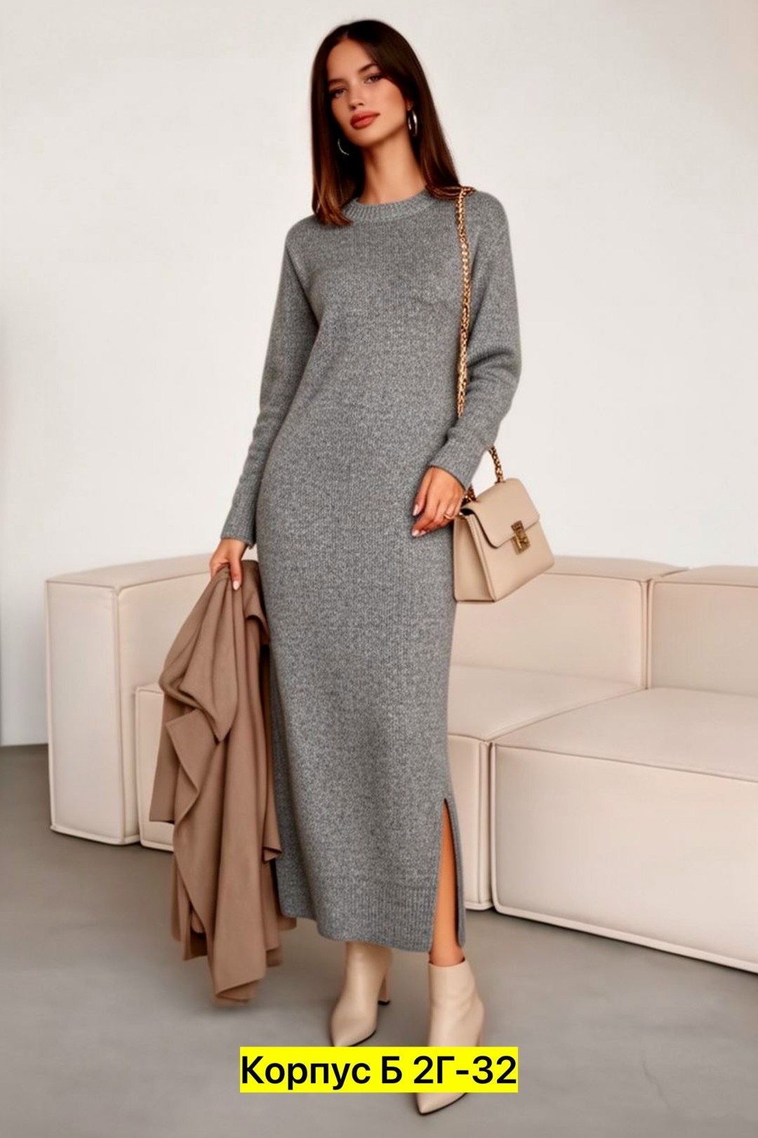 трикотажное платье,повседневные платья,платье,платье миди,свободное платье