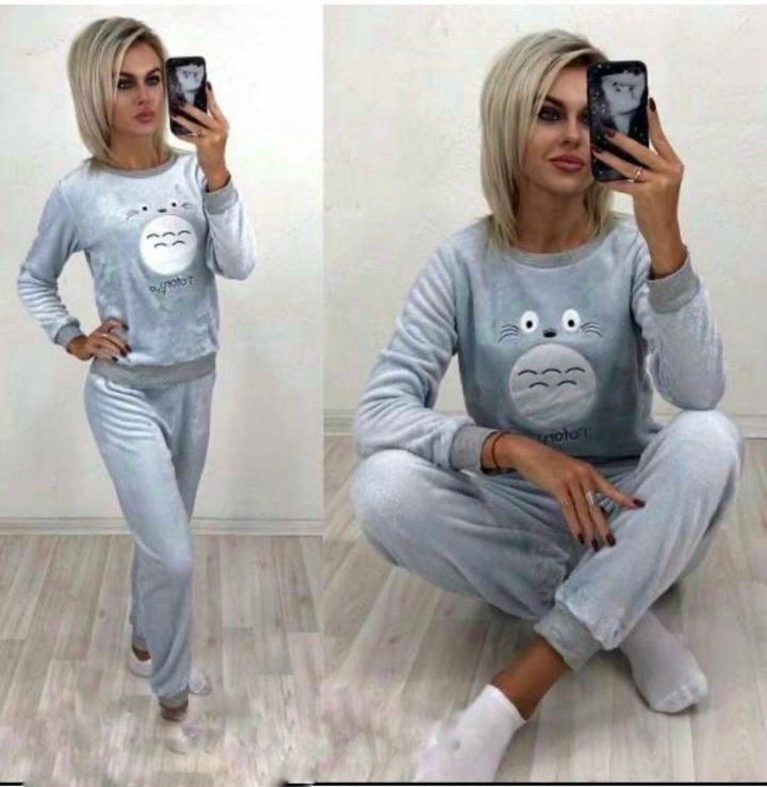 пижама женская со штанами теплая домашняя плюшевая,пижама теплая женская,махровая пижама,домашняя одежда пижама,костюм теплый женский домашний пижама плюшевая