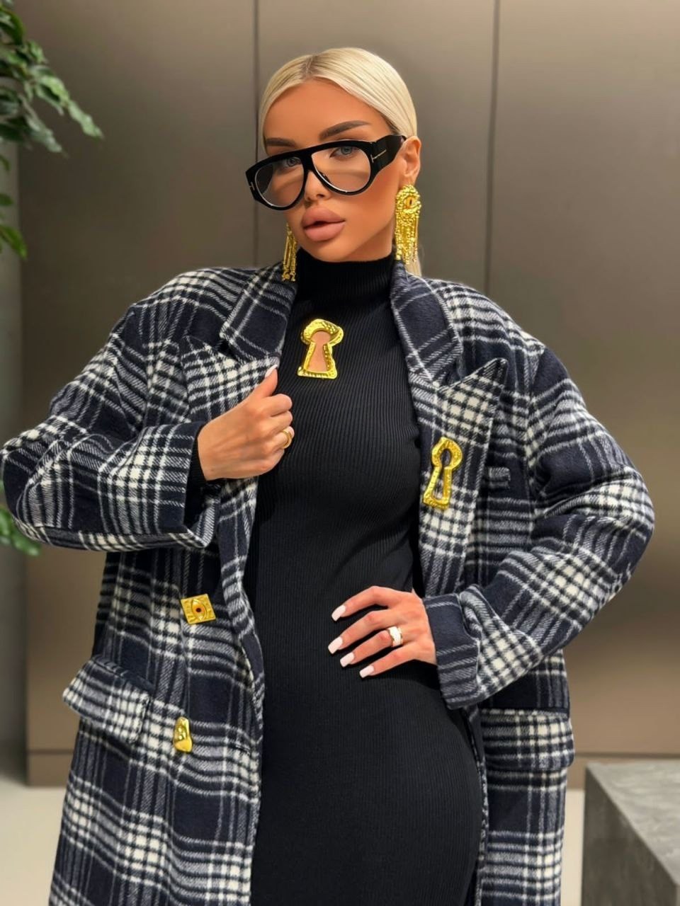 пальто клетка,пальто женское в клетку,пальто в клеточку,пальто кашемир,пальто оверсайз