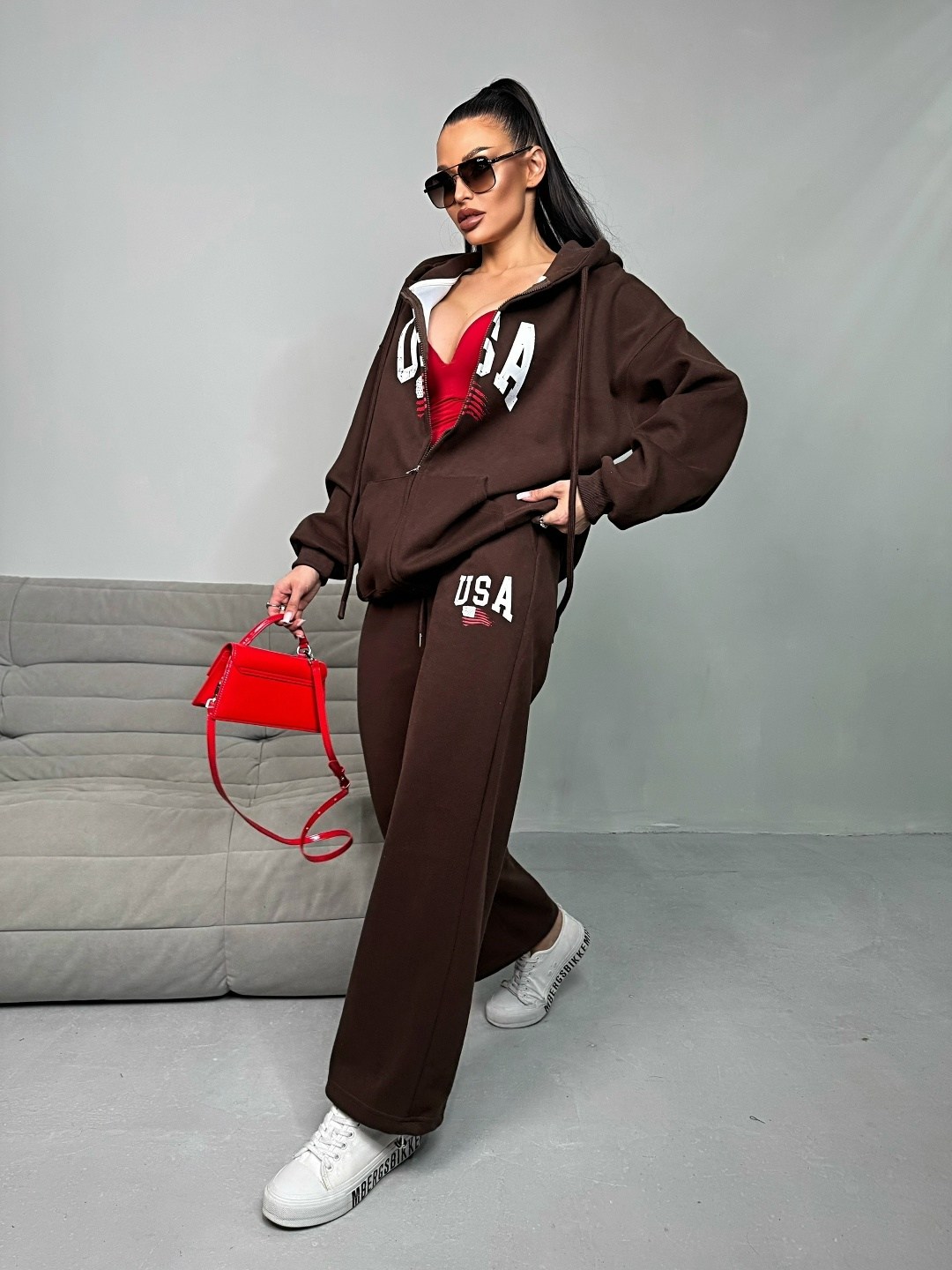 комплект спортивного костюма usa толстовка jogger,спортивные костюмы женские на флисе,спортивный костюм,спортивные женские костюмы,теплые костюмы женские спортивные на флисе оверсайз