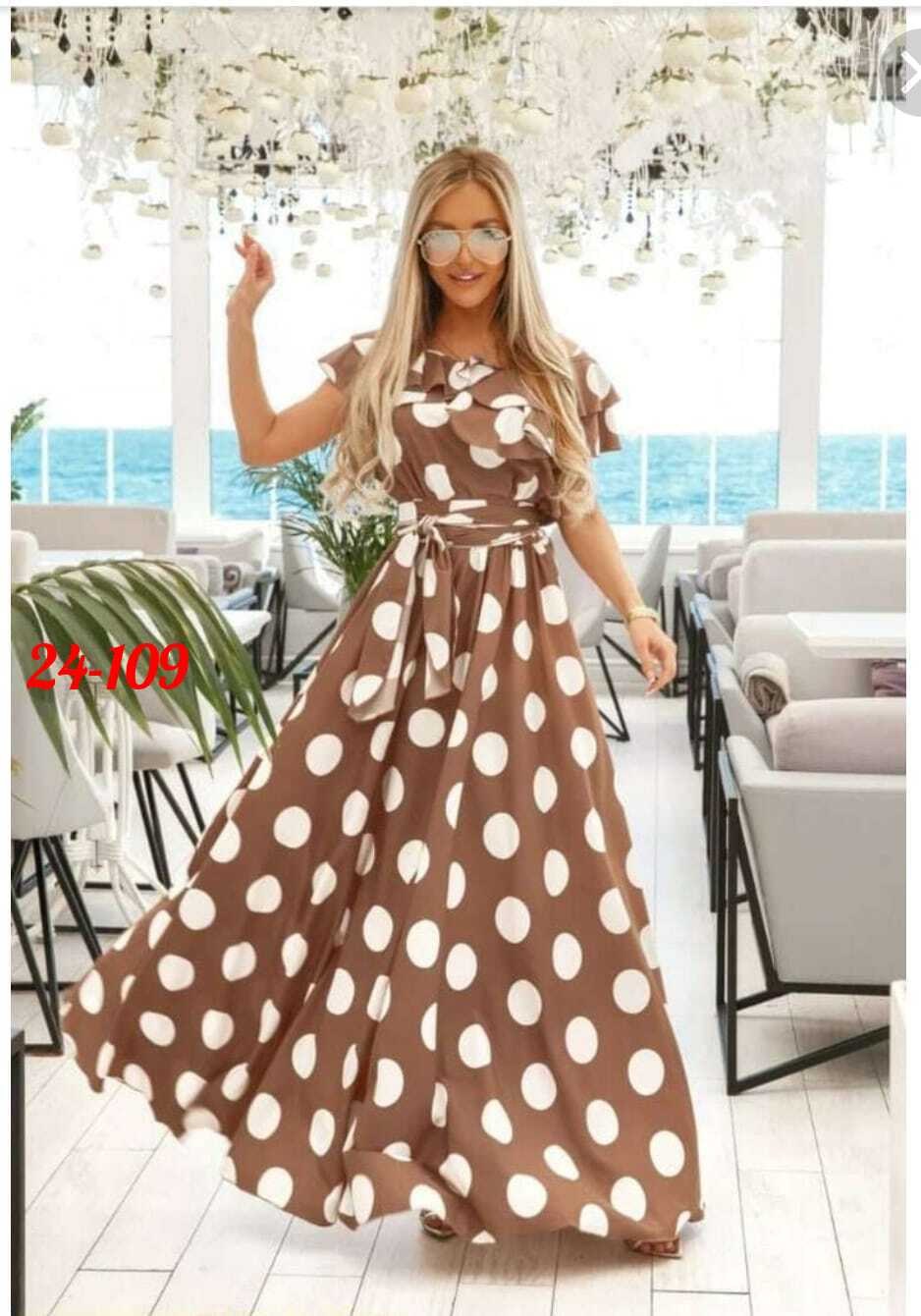 принт горох платье,сарафан белый в крупный горох,платье женское летнее,сарафан длинный с оборками,летние платья 2026