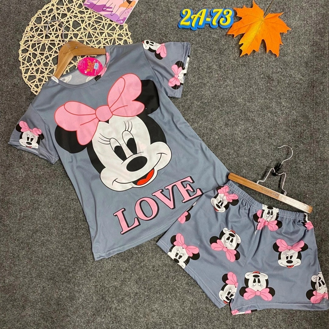 пижама с багз банни женская,пижама женская,стильная пижама,пижама женская с шортам,пижам