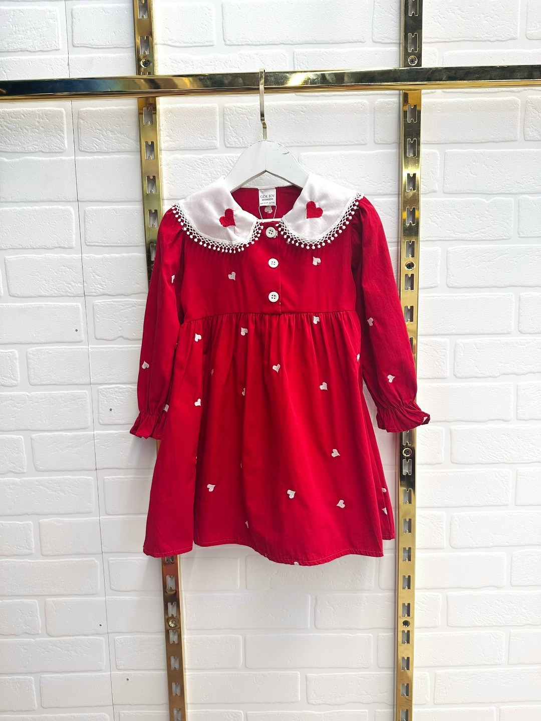 платье на девочку,красное платье для девочки,платье для девочки хлоя красное 116-122,красное платье с белым воротником детское,платье для девочки chloe