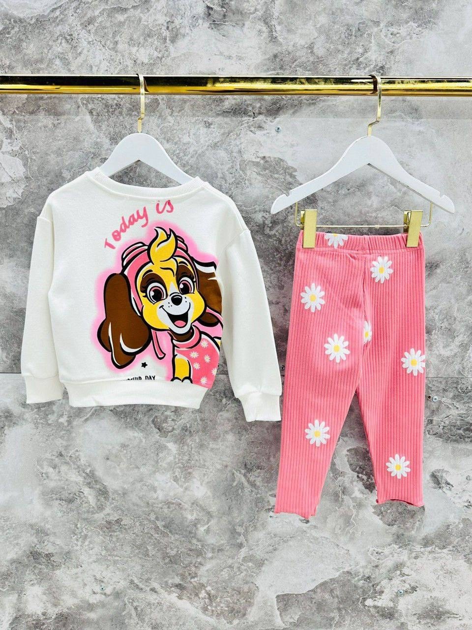 ребенок,кофта для девочек,костюм для девочек,комплект свитшот,одежда детская