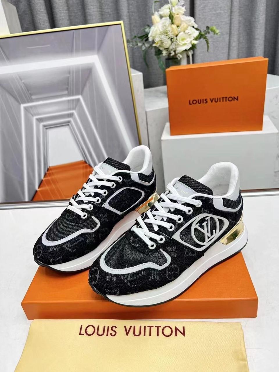кроссовки louis vuitton premium синие,женские текстильные кроссовки louis vuitton 2026 neo run синие с оранжевым с монограммой,кроссовки louis vuitton,женские кроссовки louis vuitton,кроссовки женские