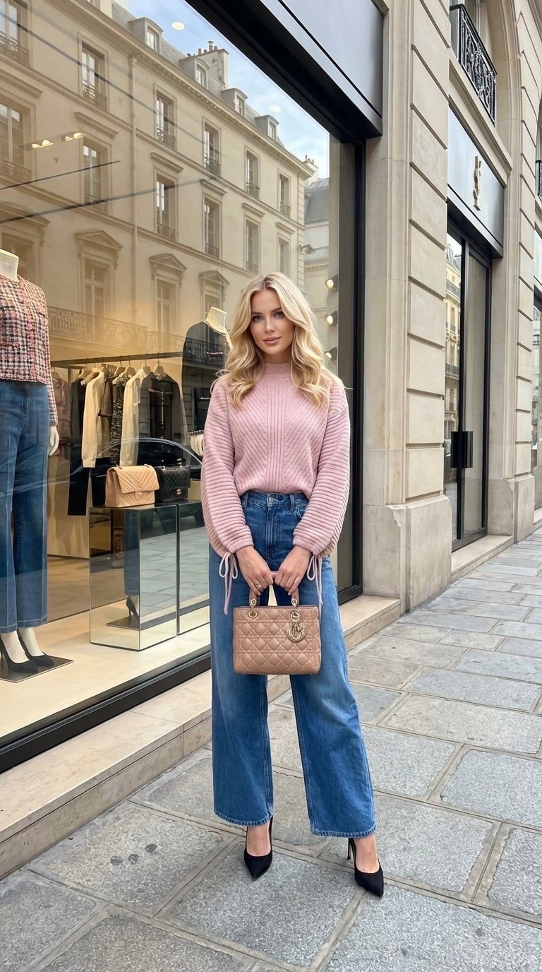 широкие джинсы,джинсы клеш,джинсы кэжуал,мода стиль