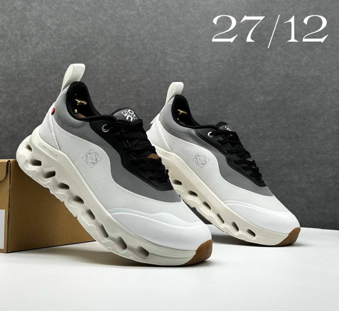 кроссовки loewe x cloudtilt 2 black white,кроссовки,кроссовки loewe x cloudtilt 2 black white черный,кроссовки x loewe cloudtilt 2 on running черный,кроссовки для бега