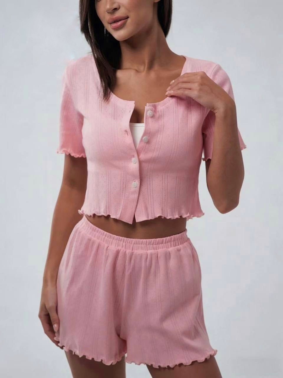 пижама кофта и шорты,комплект женской пижамы,женские пижамные комплекты,пижама женская с шортам,пижама комплект