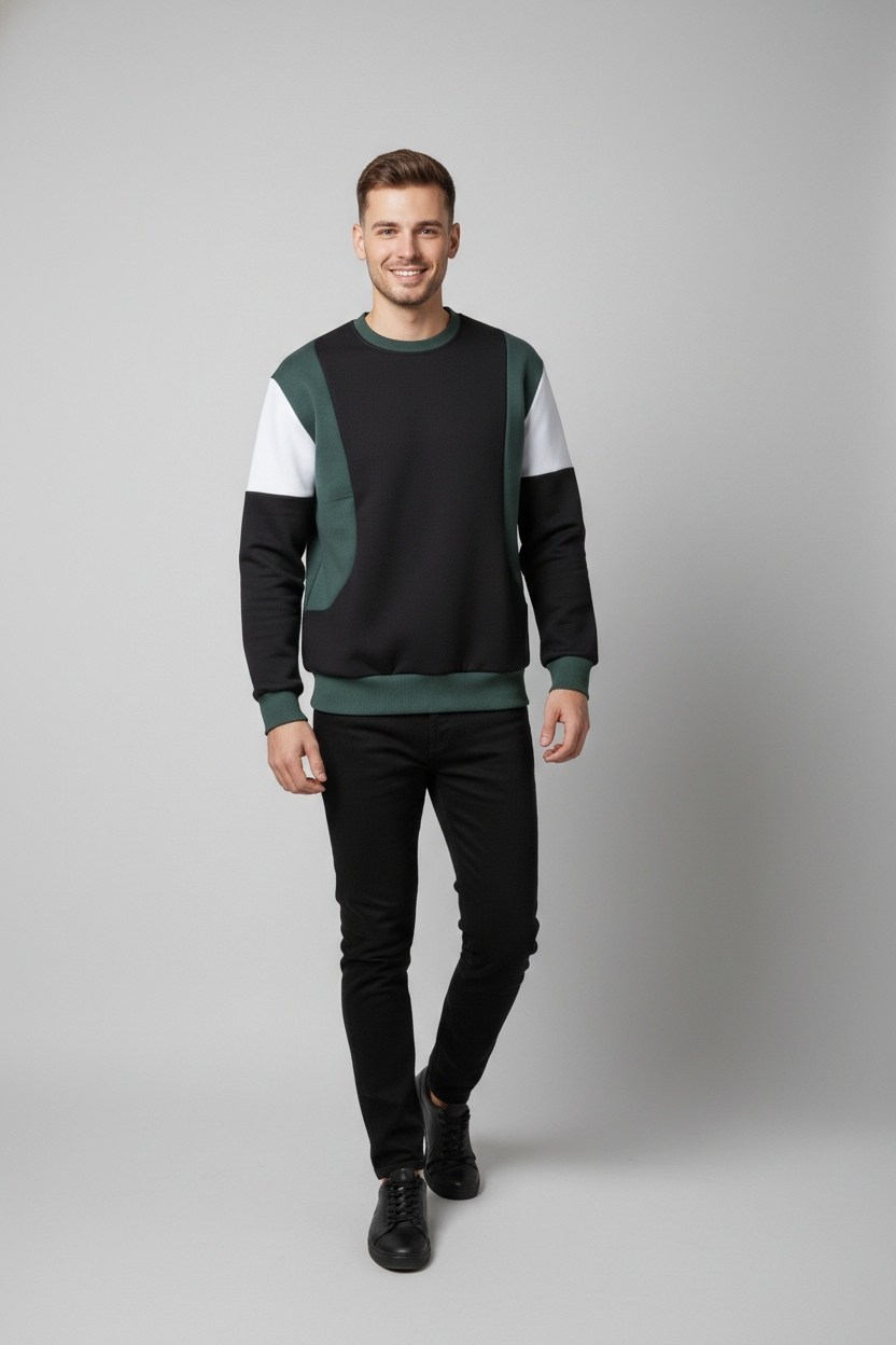 зеленый свитшот,мужские свитшоты,толстовки свитшот,свитшот мужская,свитшот базовый