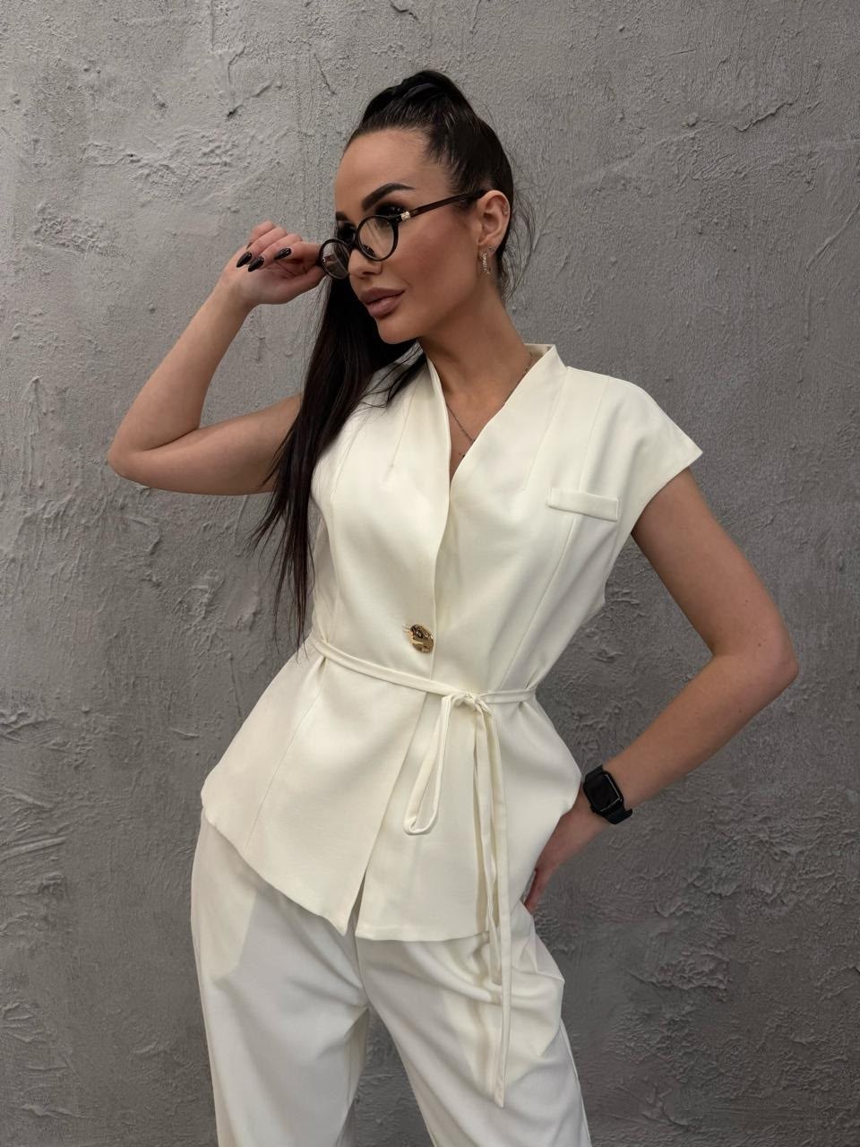 костюм брючный с жилеткой,костюм брючный,летний костюм брючный деловой с жилетом,стильные костюмы,костюм брючный деловой с жилетом dayando