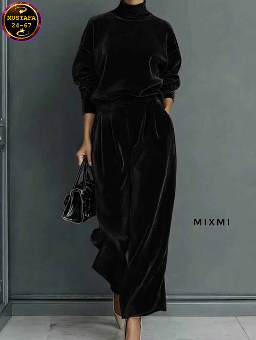 велюровый костюм женский,костюм из велюра на футере,костюм из велюра,женский велюровый костюм оверсайз happyfox,брючный костюм eola 2950 серый